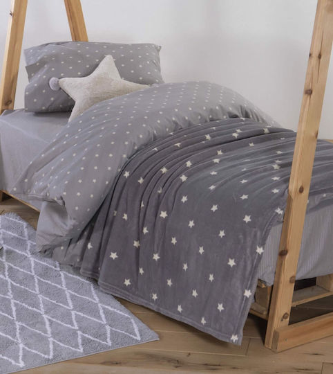 Nef-Nef Homeware Pătură Fleece Precious Gri 160x220 cm