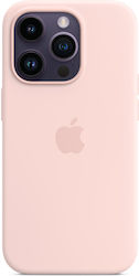 Apple Back Cover Silicon Chalk Pink (iPhone 14 ...