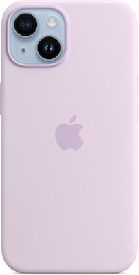 Apple Silicone Case with MagSafe Umschlag Rückseite Silikon Flieder (iPhone 14) MPRY3ZM/A