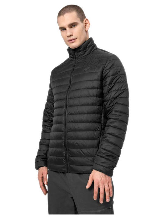 4F Зимно Мъжко Яке Puffer Черно