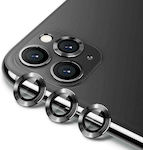 Usams Metal Rings Kameraschutz Gehärtetes Glas Grey für das iPhone 11 Pro / 11 Pro Max BH573JTT01