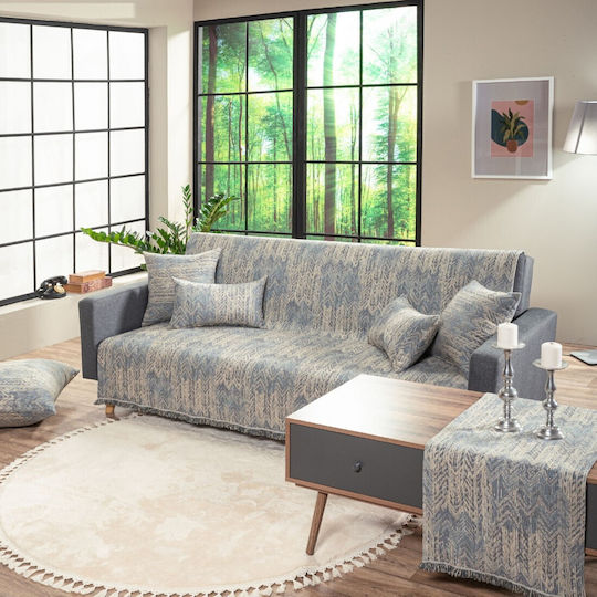 Teoran Teoran Sofa Throw 2 Seater Chenille 180x250cm