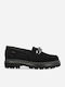 Women's Moccasins Black Suede