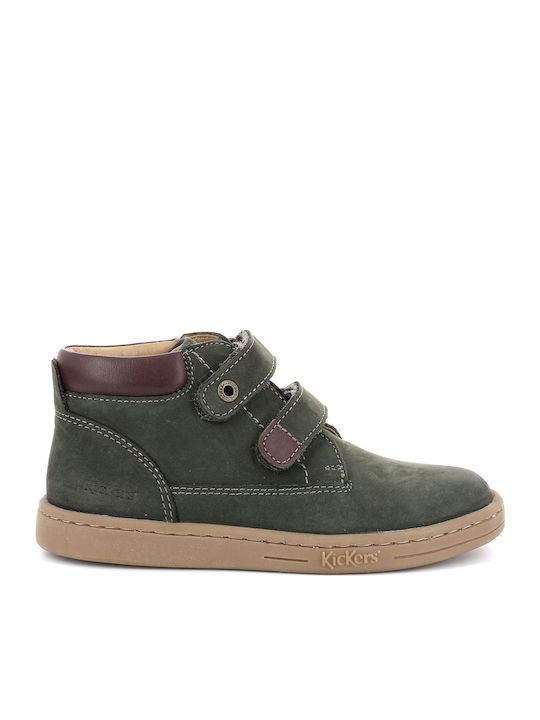 Kickers Tackeasy Ανατομικά Δερμάτινα Παιδικά Μπ...
