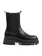 Women's Leather Chelsea Boots Black