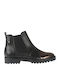 Leather Women's Chelsea Boots Black