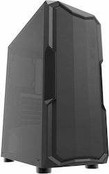 Darkflash Aquarius Mesh Gaming Midi Tower Κουτί Υπολογιστή Μαύρο