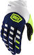 100% MX Airmatic Καλοκαιρινά Ανδρικά Γάντια Μotocross Navy/White