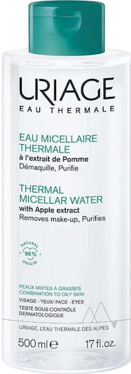 Uriage Micellar Water Facial Makeup Remover for Oil Control 500ml