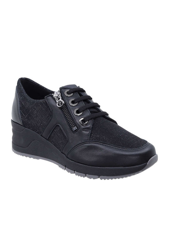 Damen Anatomisch Sneakers Schwarz