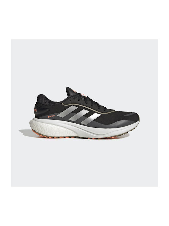 adidas Supernova Gore-Tex GW9109 Sport Shoes Running Waterproof Core Black  / Silver Metallic / Beam Orange | Skroutz.mt