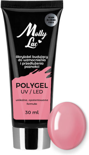 Molly Lac Polygel Acrygel Νυχιών Peony 30ml
