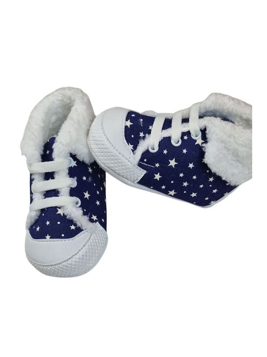 Bebiccino Weiche Babyschuhe Blau