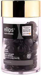 Ellips Glänzende Schwarze Haar-Ampullen 50x1ml Ellips Glänzende Schwarze Haar-Ampullen 50x1ml