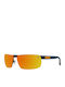 Timberland Unisex Sunglasses with Gray Plastic Frame and Orange Lens TB9236 20D