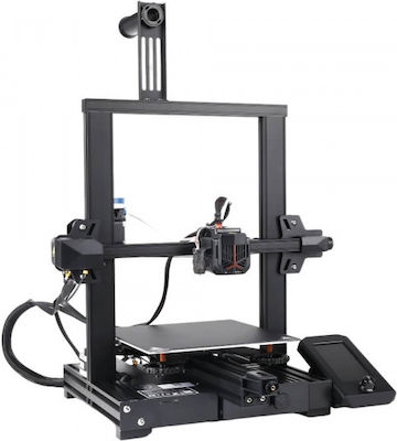 Creality3D Ender-3 V2 Neo Zusammengebaut 3D Drucker mit USB Verbindung und Card Reader