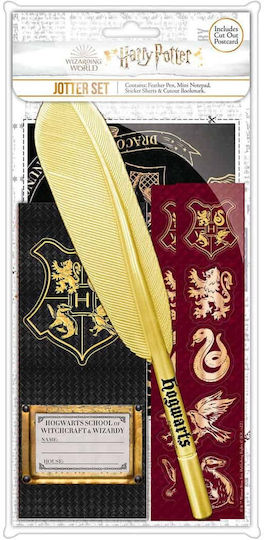 Blue Sky Studios Hogwarts Kids Stationery Set with Notepad and Pen