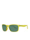 Skechers Men's Sunglasses with Yellow Plastic Frame and Green Lens SE6049 94N