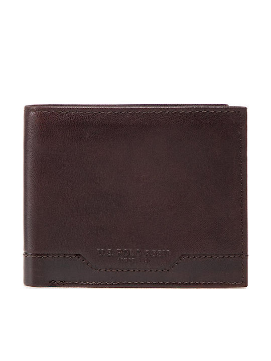 Leather Men's Wallet Classic Brown