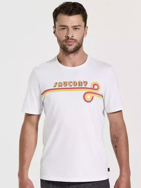 Saucony Rested T-shirt White