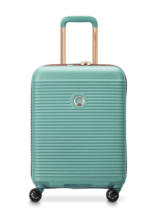 Delsey Freestyle Cabin Hard Suitcase Almond Wit...