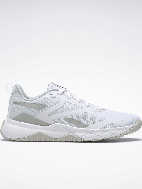 Reebok NFX Trainers Sport Shoes for Training & Gym Cloud White / Pure Grey 2 / Vector Blue