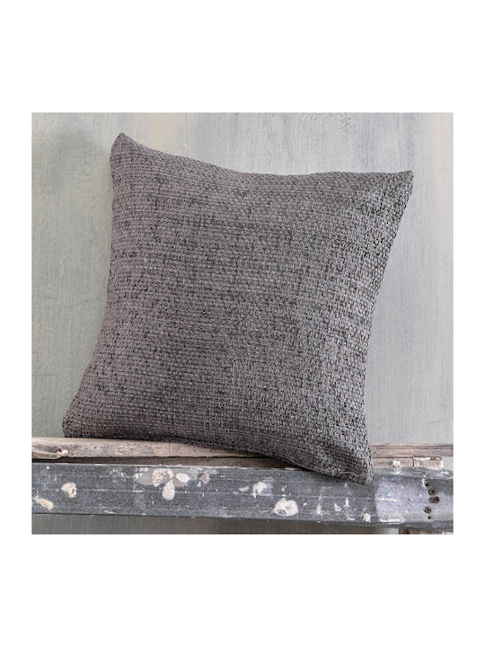 Rythmos Rowen Ριχτάρι Πολυθρόνας Δύο 'Οψεων Chenille 160x180εκ. Καφέ