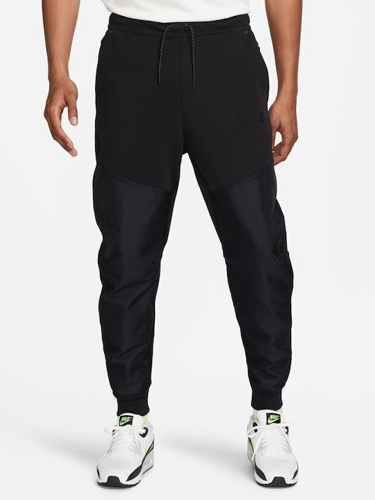 Nike Παντελόνι Φόρμας με Λάστιχο Fleece Μαύρο