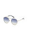 Web Sunglasses with Silver Metal Frame and Gray Lens WE0242 16X