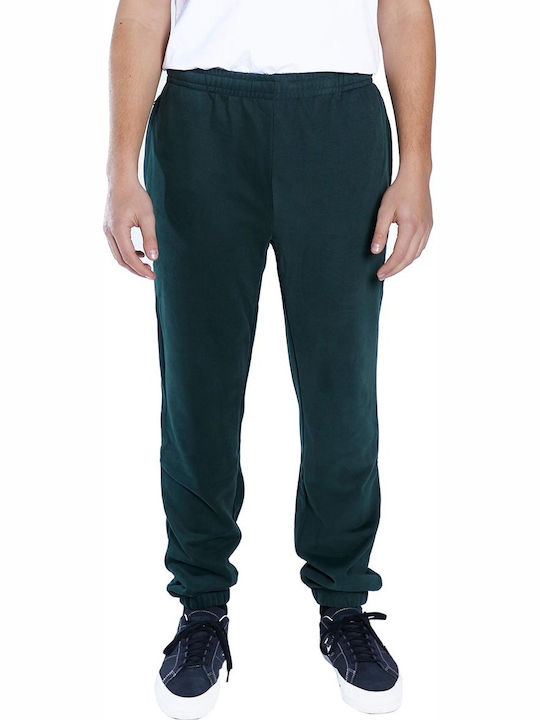 Emerson Sweatpants with Elastic Forest Green