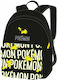 TOYBAGS Pikachu Ghiozdan De Școală Primară Negru 31 x 13,5 x 41 cm