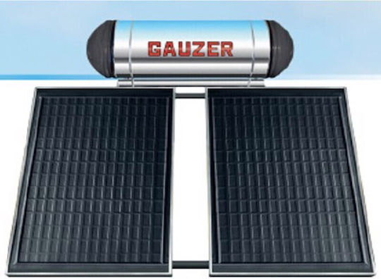 Gauzer Optima Classic Ηλιακός Θερμοσίφωνας 160 λίτρων Glass Διπλής Ενέργειας με 2τ.μ. Συλλέκτη