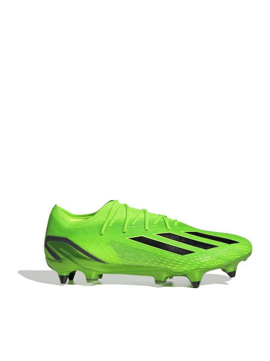 adidas X Speedportal.1 SG Football Shoes with Cleats Solar Green / Core Black / Solar Yellow adidas X Speedportal.1 SG Football Shoes with Cleats Solar Green / Core Black / Solar Yellow