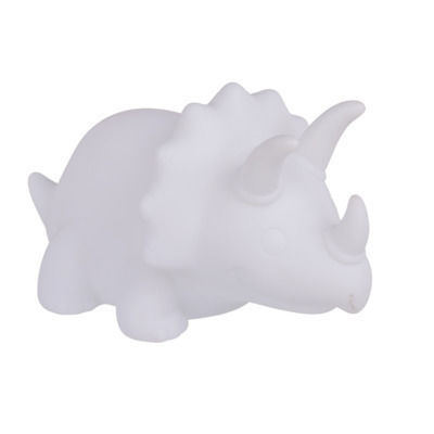 Out of the Blue LED Kinder Dekorative Lampe Stegosaurus Weiß 17x9cm Stegosaurus