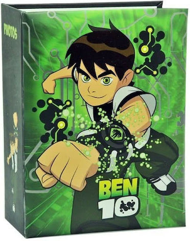 Gim Παιδικό Άλμπουμ Ben 10 για 100 Φωτογραφίες Διαστάσεων 10x15εκ. Πράσινο