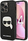 Karl Lagerfeld Saffiano Karl`s Head Patch Back ...