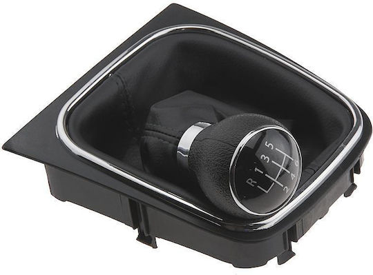 NTY 6 Shift Knob with Bubble for Volkswagen Golf V 03/Golf VI 08/Golf Plus 05/Jetta 06 black AM-/AJ