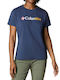 Columbia Sun Trek™ Damen Sportlich T-shirt Marineblau