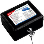 Motarro Cash Box with Lock Black MI027-3