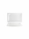 Cok Spain Serving Platter Rectangular made of Porcelain White 25.5x16cm