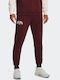 Rival Sweatpants with Elastic Burgundy