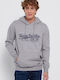 Sweatshirt mit Kapuze grey melange