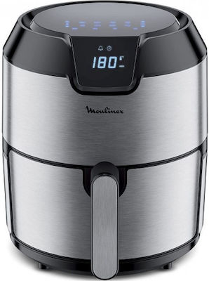 Moulinex Easy Fry Deluxe EZ401D Air Fryer 4lt Ασημί