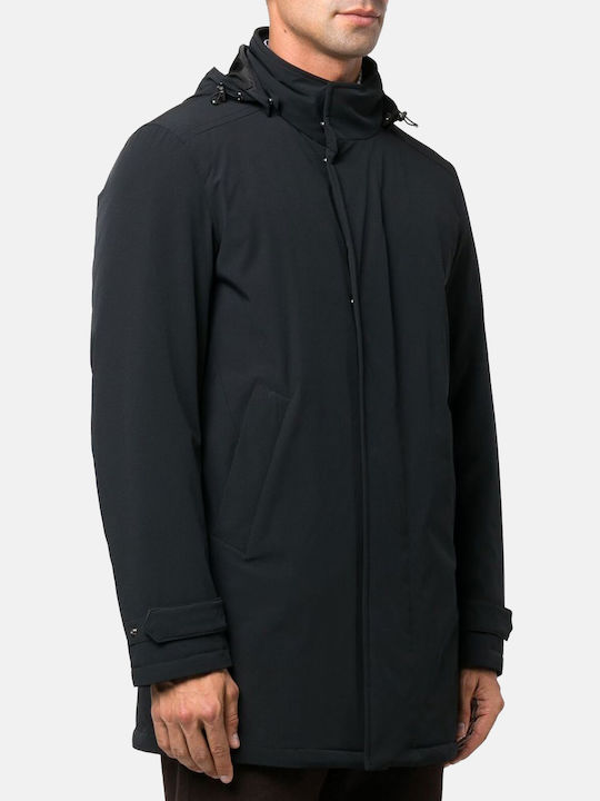 Paul & Shark Winter Jacke Parka Schwarz