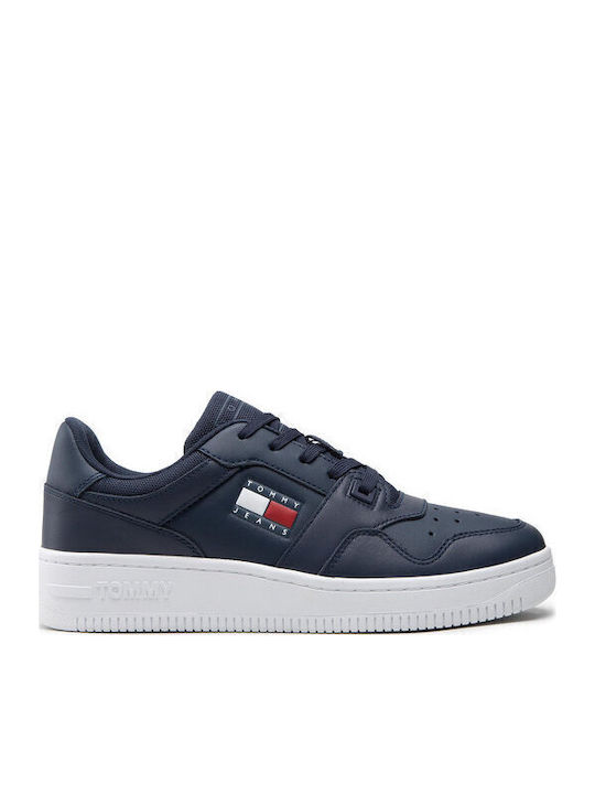 Tommy Hilfiger Retro Basket Sneakers Navy Blue