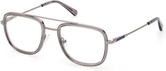 Gant Männer Brillengestelle mit Rezept Silber GA3275 020
