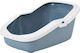 Savic Aseo Cat Basin Blue L56 x W39 x H27.5cm