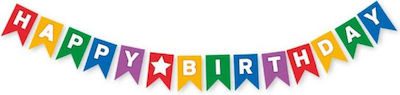 Happy Birthday Banner pentru Petrecere 1buc