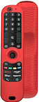Carcasă de silicon roșu pentru LG AN-MR21GA, LG AN-MR21GC, LG AN-MR21GC, LG AKB76036201, LG AKB760365