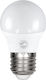 GloboStar LED-Lampe 4W 78mm für Fassung E27 und Form G45 Naturweiß 388lm